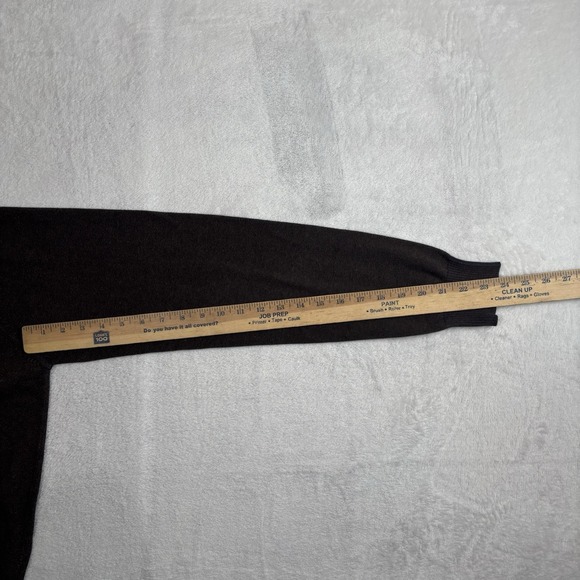Y2K Pronto Uomo Blue Brown Long Sleeve V-Neck Sweater Men's‎ XL - Picture 6 of 6